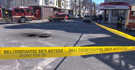 Manhole fire prompts power outage in South Boston